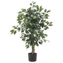 Load image into Gallery viewer, 3ft. Ficus Silk Artificial Tree, Green